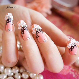 [Hàng mới về] Set 12 hủ bột 3D trang trí móng nghệ thuật nhiều màu kích thước 0.6" X 1.2"