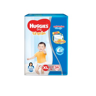 TÃ QUẦN HUGGIES XL34 (12-17KG)