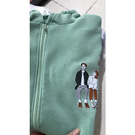 Áo khoác nỉ Đôi bạn cực xinh