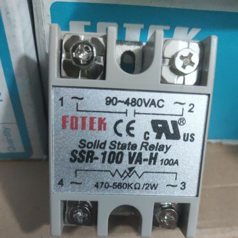 Solid State Module SSR - 100VA, 100DA, 100DD, 100AA ( Relay Rơ le bán dẫn ) Fotek