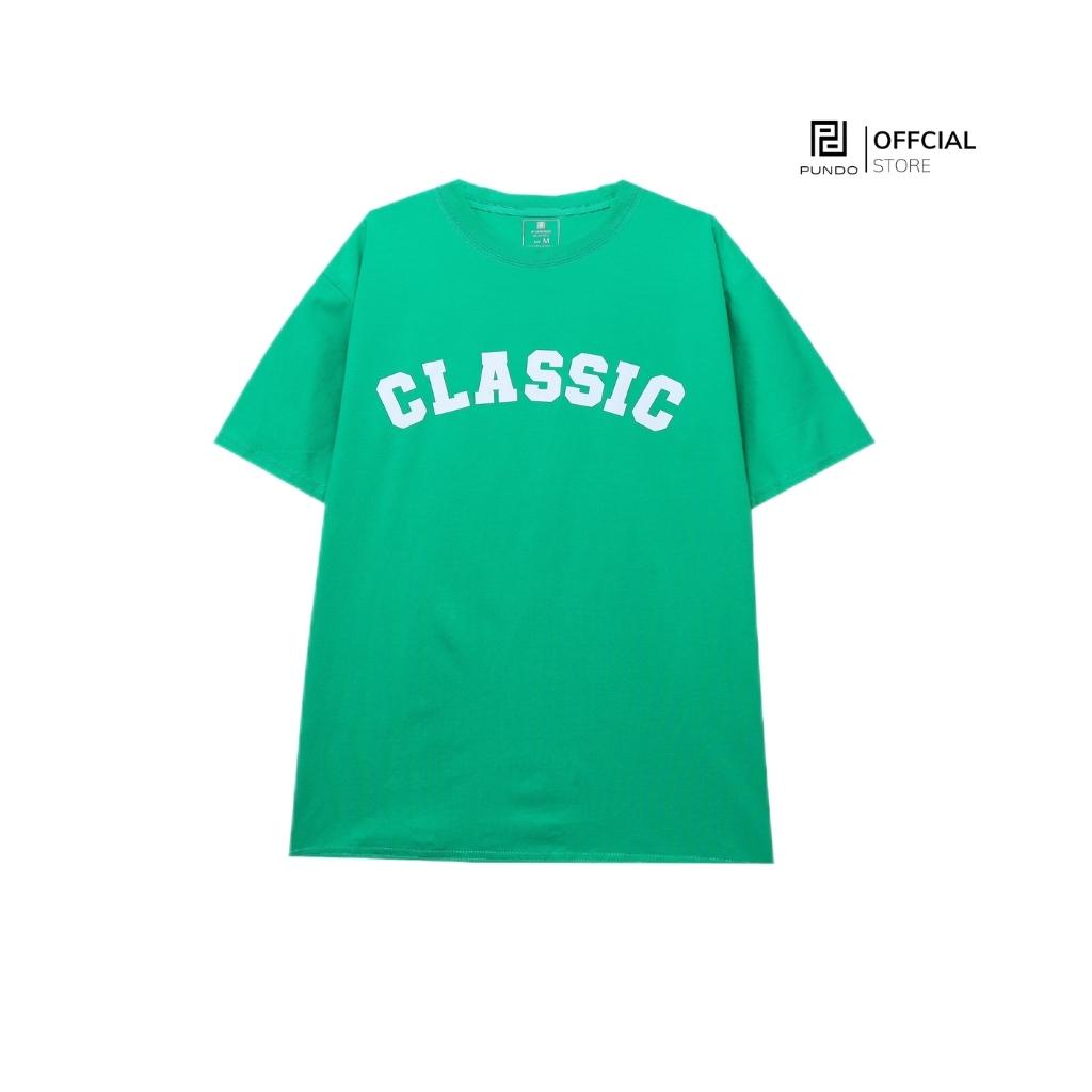 Áo thun PUNDO unisex tay lỡ áo phông ullzang size đến 95kg ATPD77