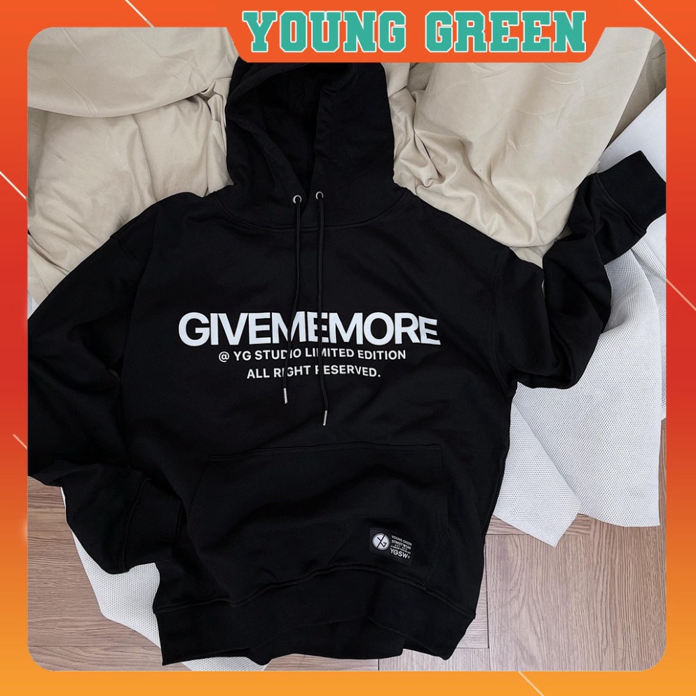 [Hà Nội] Áo HOOD GIVEMEMORE [YGSHOP.HANOI]