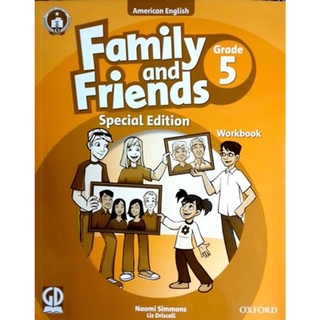 Sách - Family And Friends 5 Special Edition - American English - Workbook