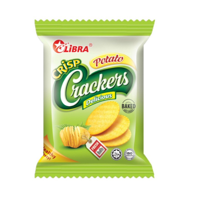 Bánh khoai tây giòn Potato Cracker Libra 230g