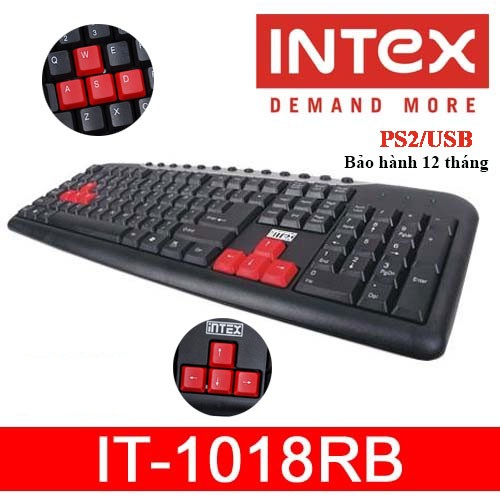 Bàn phím Multimedia Opera IT-1018RB Intex