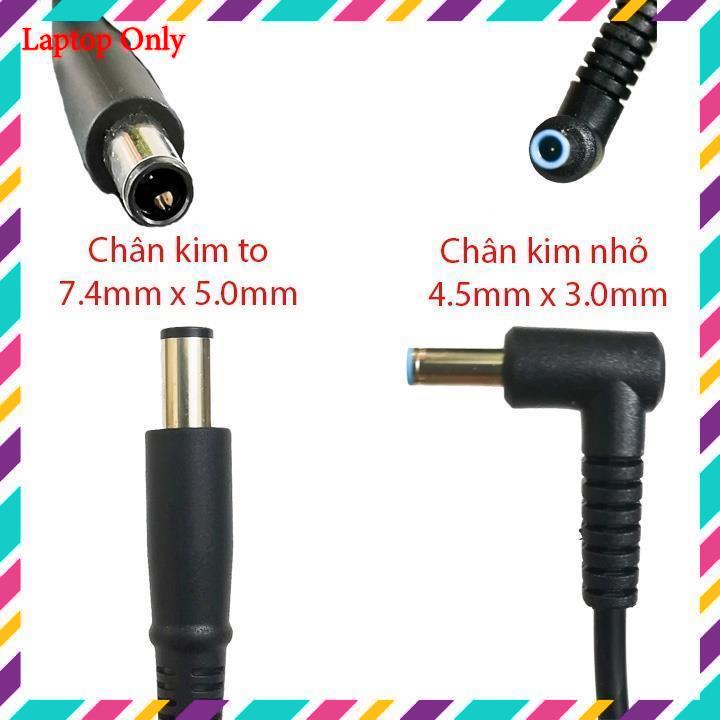 Sạc Laptop HP Chính hãng (Zin) chân kim to/nhỏ 18.5V-3.5A / 19V-4.7A / 19.5V-3.33A Adapter HP