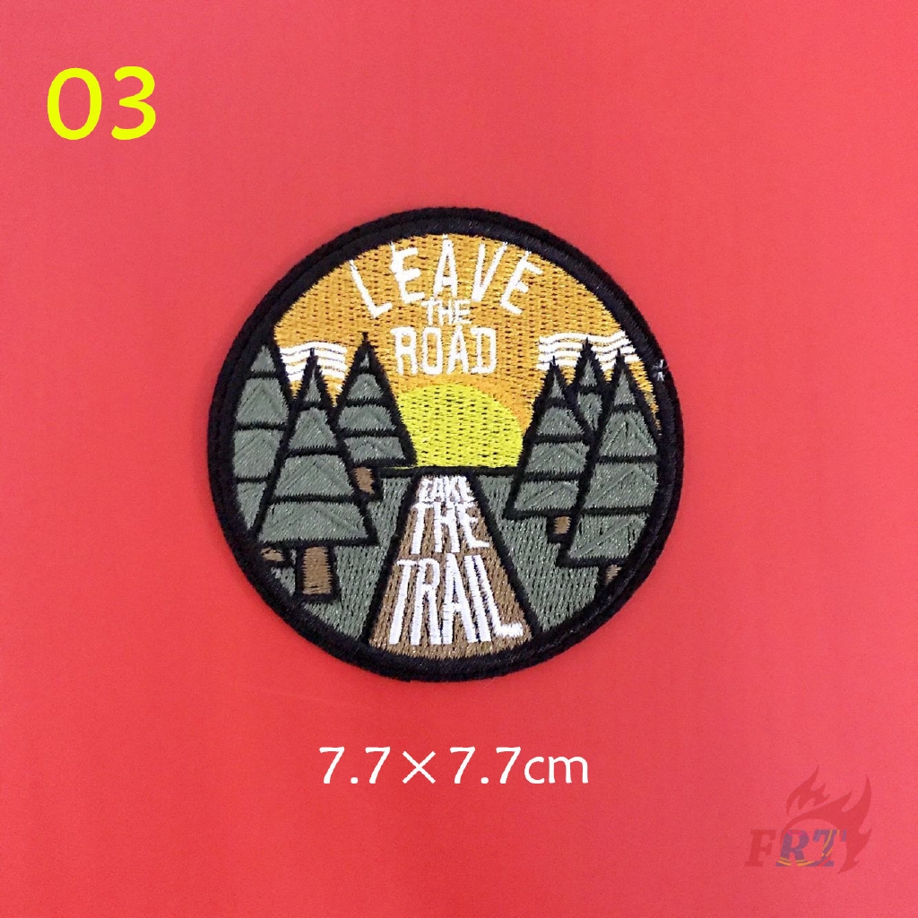☸ Explorer Traveler Patch ☸ 1Pc Diy Sew on Iron on Badges Patches Apparel Appliques