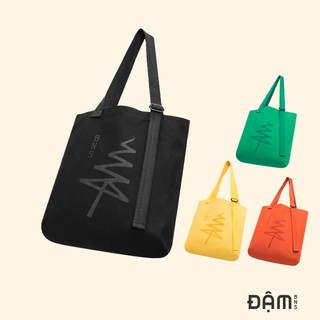 Túi tote tote bag túi tote vải bố Đậm