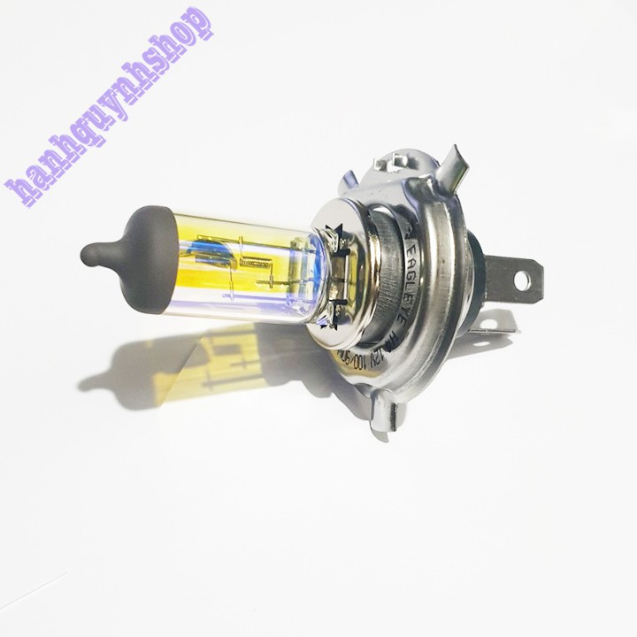 Hộp 2 Bóng Đèn H4 Halogen 12V Hoặc 24V 100/90W EAGLITE Loại 1