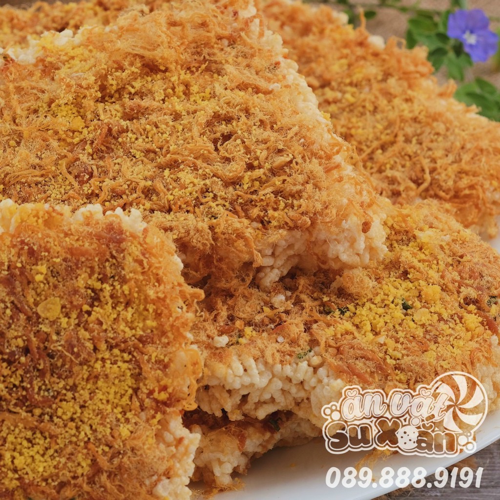 Cơm cháy 4 vị siêu phẩm nhà Ăn Vặt Su Xoắn