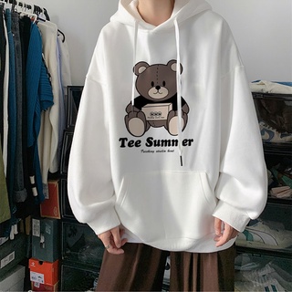 Áo hoodie lót lông cừu Plus size phong cách Hàn Quốc