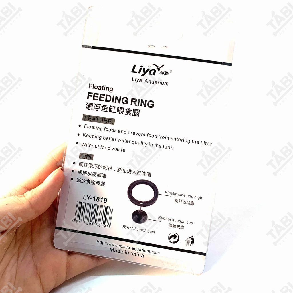 [Mã PET50K giảm Giảm 10% - Tối đa 50K đơn từ 250K] Vòng Giữ Thức Ăn Cho Cá - Vòng Cho Cá Ăn [VÒNG TĂ CÁ]