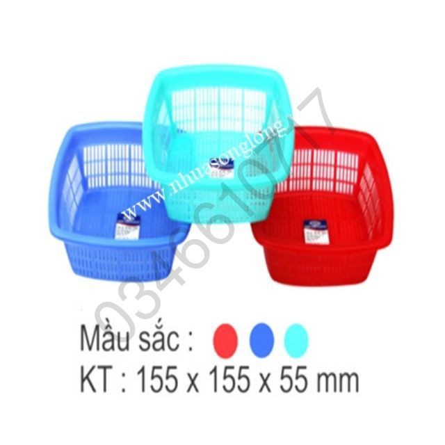  Combo 5 rổ nhựa R384 