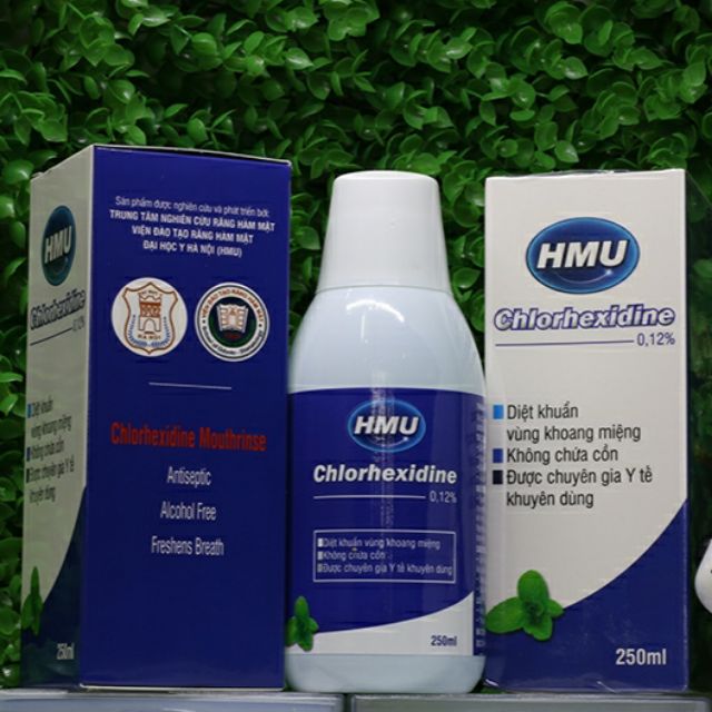 Nước súc miệng HMU Chlorhexidine