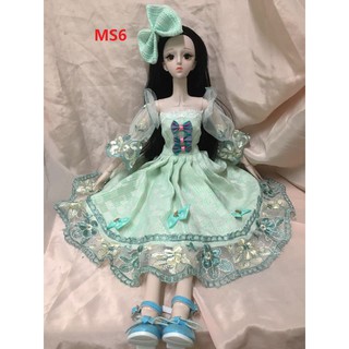 Búp bê bjd 60cm mắt 3d gắn lông mi thật
