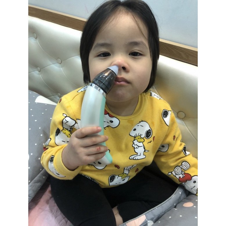 Khăn lau bếp - Máy hút mũi Little Bees 5 cấp độ hút rất sạch và không gây đau, an toàn cho bé yêu