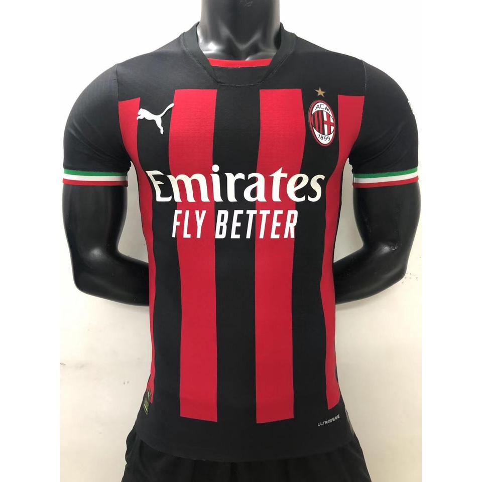 Áo Đồng Phục Bóng Đá Đội Tuyển Ac Milan Mùa Giải 2022 2023 PI 2022 2023