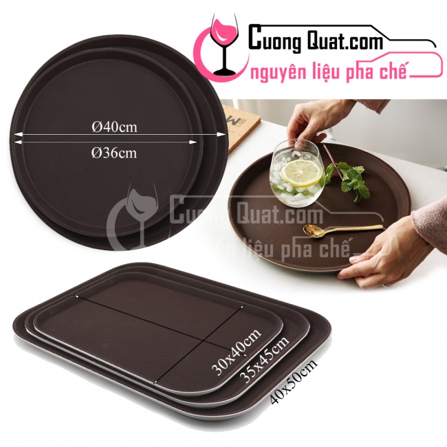 Khay Phục Vụ Chống Trượt