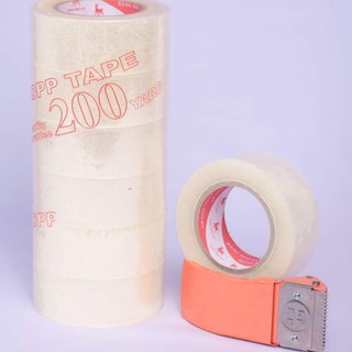 Băng keo trong/đục 200 yard 1 cây 6 cuộn - bkd200