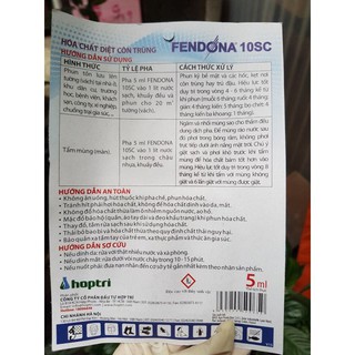 {GIÁ TẬN GỐC} FENDONA 10SC - Thuốc diệt côn trùng gói 5ml
