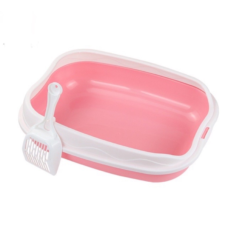 Khay Vệ Sinh Tai Mèo 45x35x15cm cho Mèo yêu
