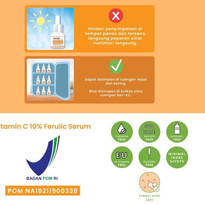 【➽Serum Chứa Vitamin Cleveru 10% Giúp Chăm Sóc Da Hiệu Quả ⚡⚡⚡ | BigBuy360 - bigbuy360.vn