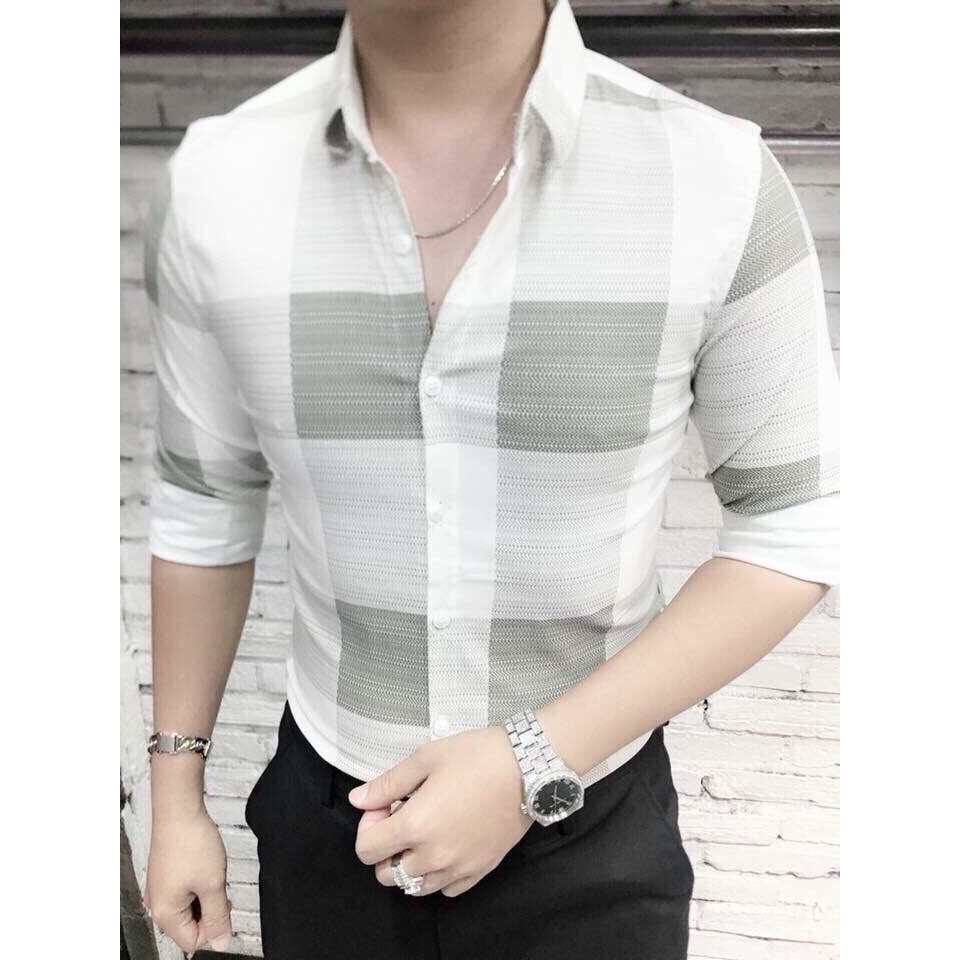SƠ MI NAM VẢI KATE LỤA 5D