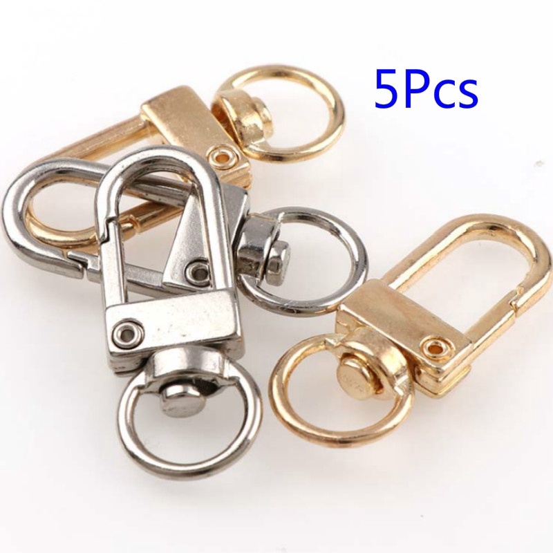 Set 5 móc khoá nối trang sức bằng kim loại tiện dụng