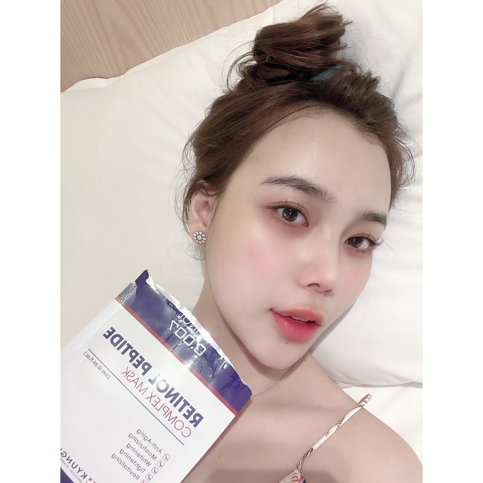 Mặt Nạ Retinol Peptide Complex Mask  - Giải Pháp Cho Da Tại Nhà Chuẩn Clinic
