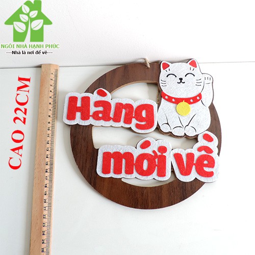 Bảng gỗ decor trang trí SHOP  Mẫu BM_049 HÀNG MỚI VỀ