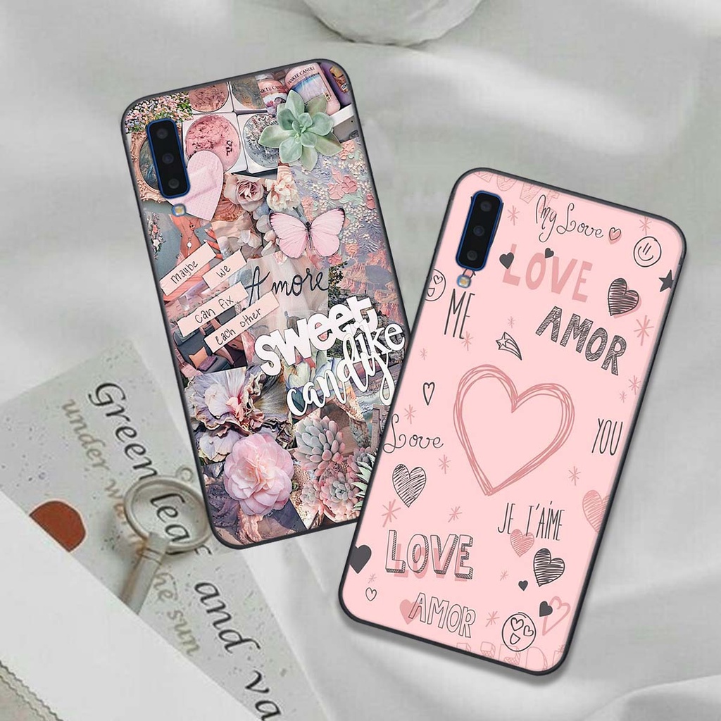 Ốp lưng Samsung A7 2018 / A9 2018 bắt mắt, siêu đẹp. Vỏ lưng SS in hình màu sắc tươi sáng cực đẹp mắt