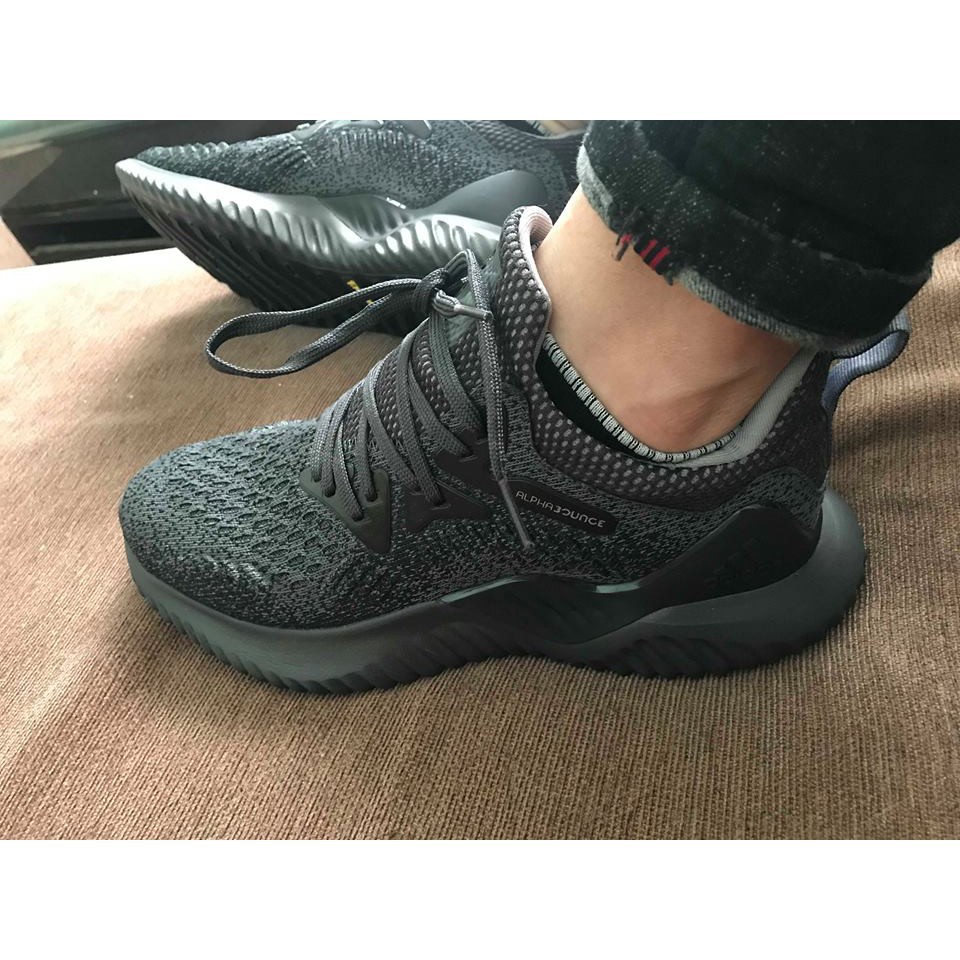 sale 12/12  [ẢNH+VIDEO ]GIÀY SNEAKER ADIDAS ALPHABOUNCE BEYOND MÀU XÁM ĐEN 2019 - Aw111 ¹ NEW hot ‣ '\