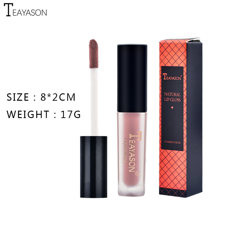 [Hàng mới về] Son lì trang điểm màu sắc thời trang dưỡng ẩm chống dính ly | BigBuy360 - bigbuy360.vn