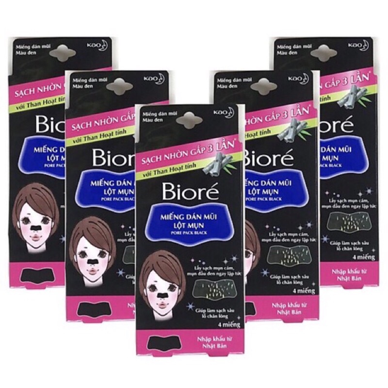 Miếng dán lột mụn Biore | BigBuy360 - bigbuy360.vn