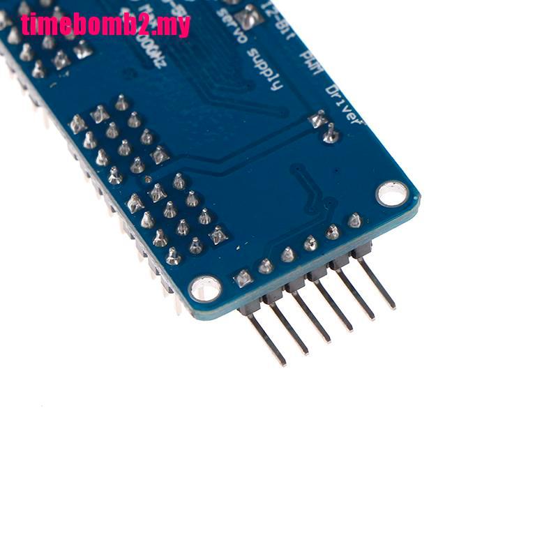 Mô Đun Điều Khiển Động Cơ Servo 16 Ch 12-bit Pwm I2C Pca9685 Cho Arduino