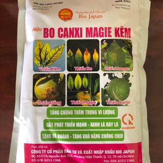 Phân bón lá BO CANXI MAGIE KẼM. Hàng chính hãng Quả Cầu Lửa