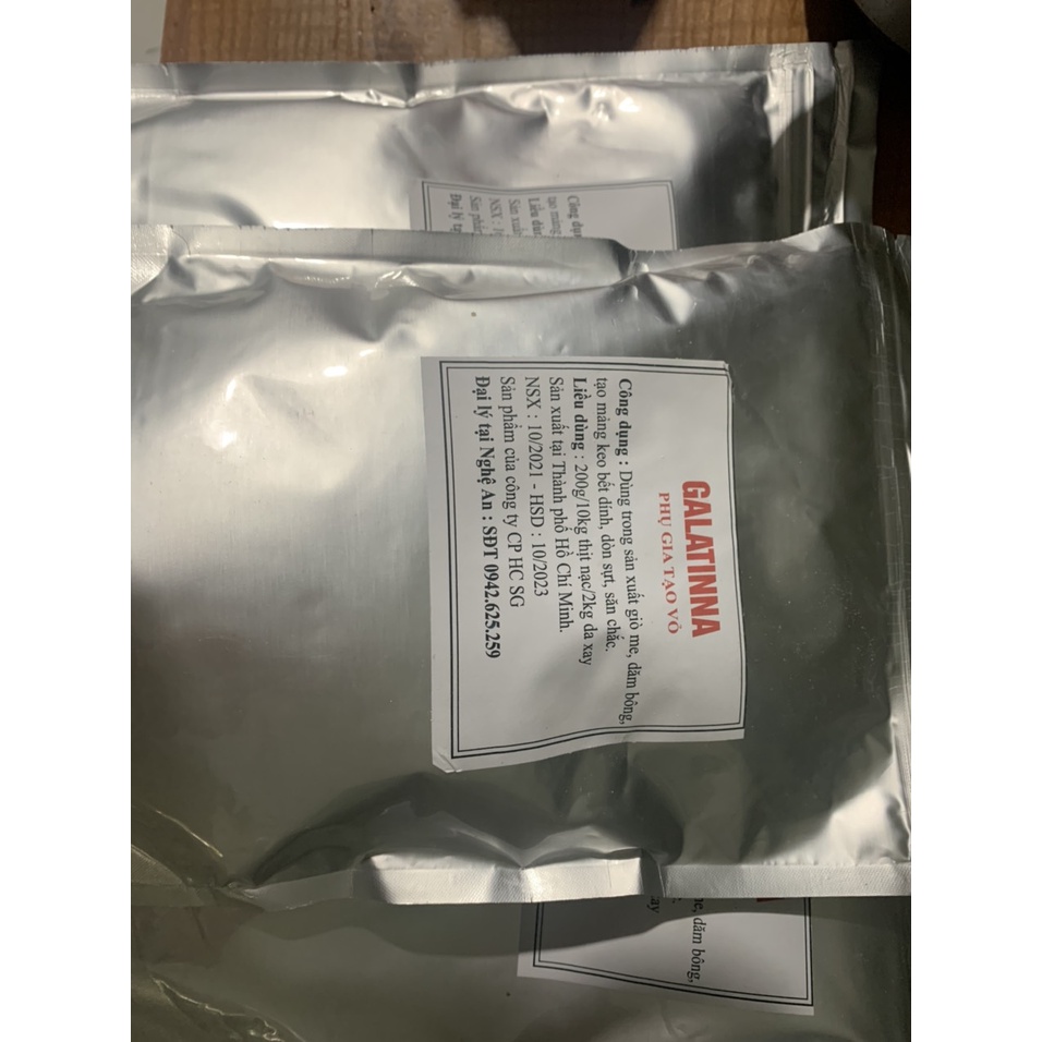 Bột Gelatin chất lượng cao-Bloom 250