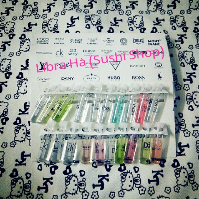 2 set nước hoa mini