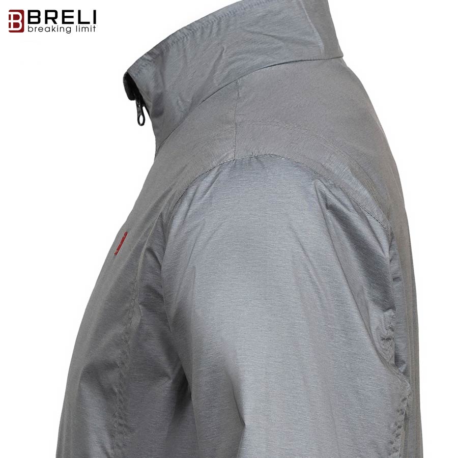 Áo Khoác Gió Nam Thời Trang Breli Áo Khoác Xám Đậm Giữ Ấm Siêu Tốt Chắn Gió Chắn Bụi - BAG2133-LGR