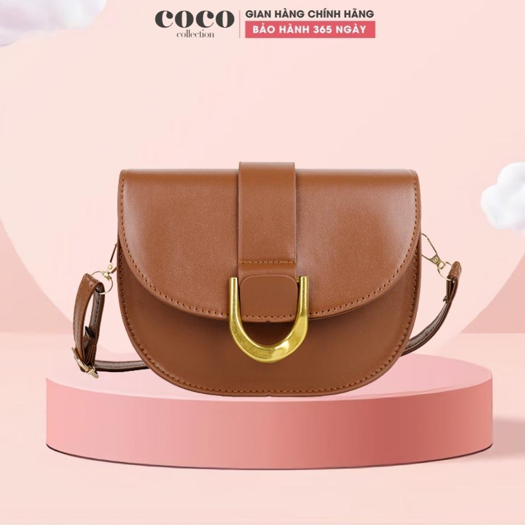 Túi xách nữ khoá móng ngựa túi kẹp nách dáng bầu thời trang cao cấp đi làm đi chơi, túi đeo chéo nữ TX037429 Coco Store