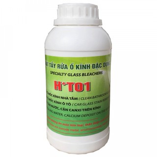 Chất tẩy cặn canxi, ố mốc trên kính H+T01 loại 500ml