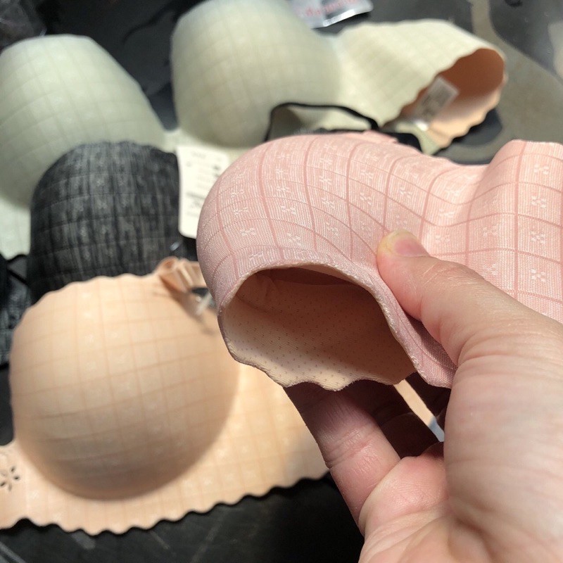 Áo ngực nữ dễ thương su đúc không gọng bàn tay nâng ngực Sexy gợi cảm thoáng khí hàng cao cấp