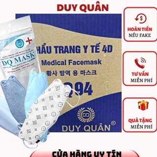 COMBO 100 KHẨU TRANG 4D KF 94 DUY QUÂN