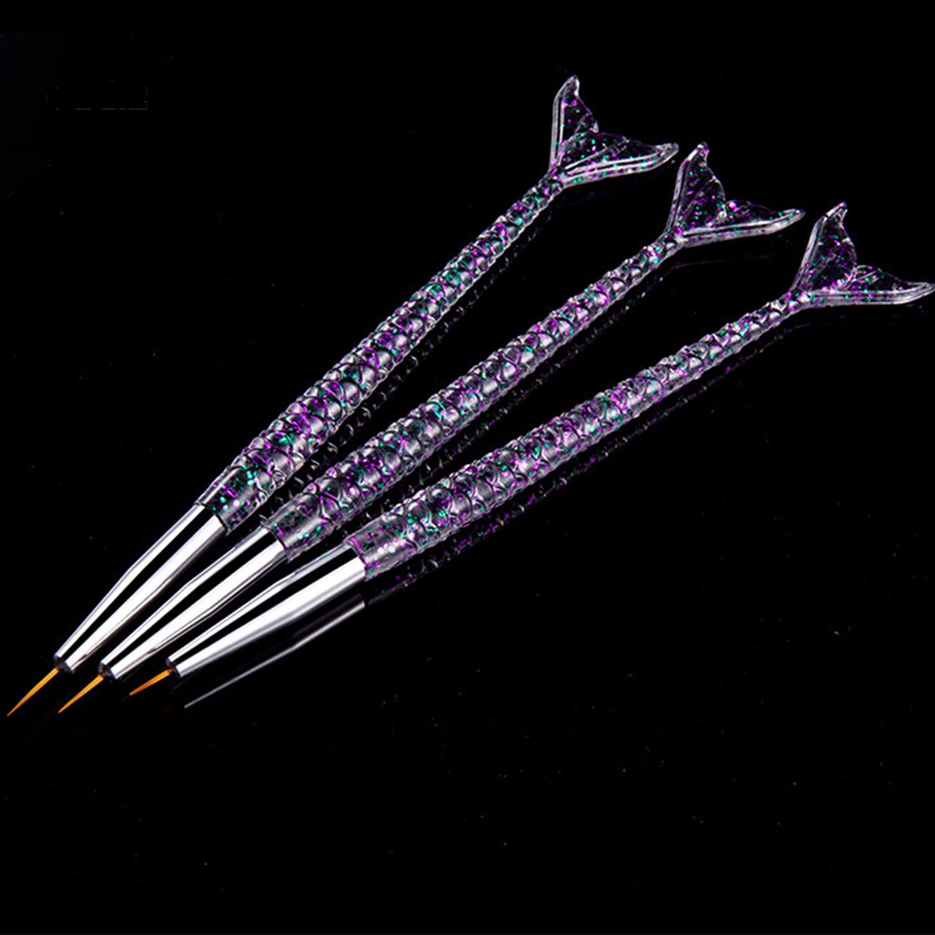 [Hàng mới về] Bộ cọ vẽ móng tay siêu mỏng cao cấp tiện dụng Cadi