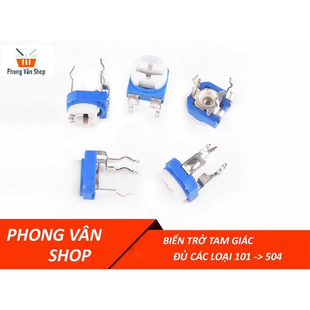 Biến trở tam giác các loại từ 101-504