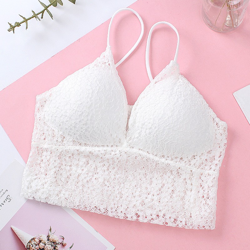 Áo Lót Nữ - Áo Bra Nữ Hoa Nhí cổ chữ V phong cách trẻ trung năng động mẫu BRA04