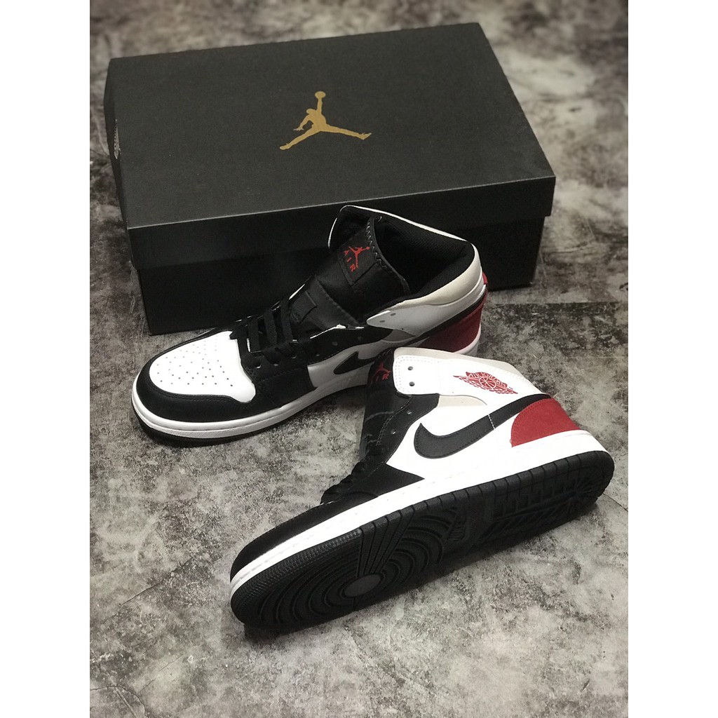 [KELLY SNEAKERS] GIÀY JORDAN 1 MID SE RED BLACKTOE