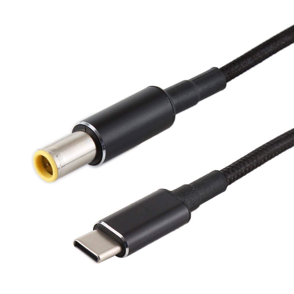 Cáp sạc USB Type-C sang DC laptop PD max 100w