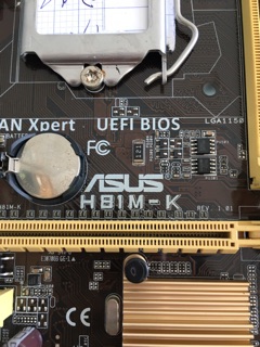 Main Asus H81m-K