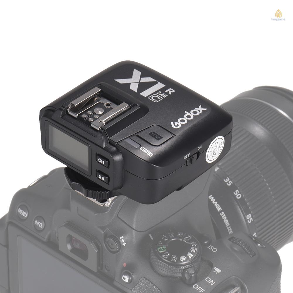 Thiết bị nhận tín hiệu không dây GODOX X1R-C 32 kênh TTL 1/8000s dành cho camera GODOX X1T-C